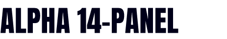 alpha 14 panel